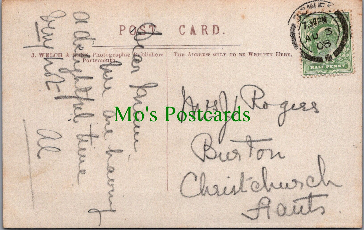 Isle of Wight Postcard - Greetings From Cowes Ref.SW9817
