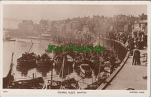 Load image into Gallery viewer, Yorkshire Postcard - Fishing Fleet, Whitby Ref.SW9821