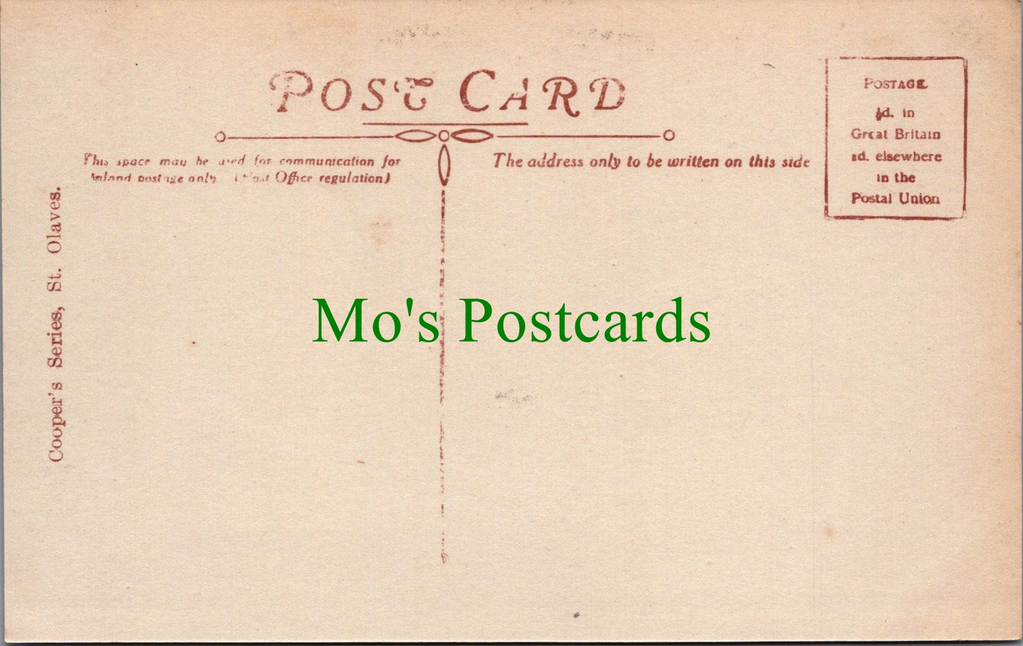 Norfolk Postcard - Tea Gardens, St Olaves Ref.SW9937