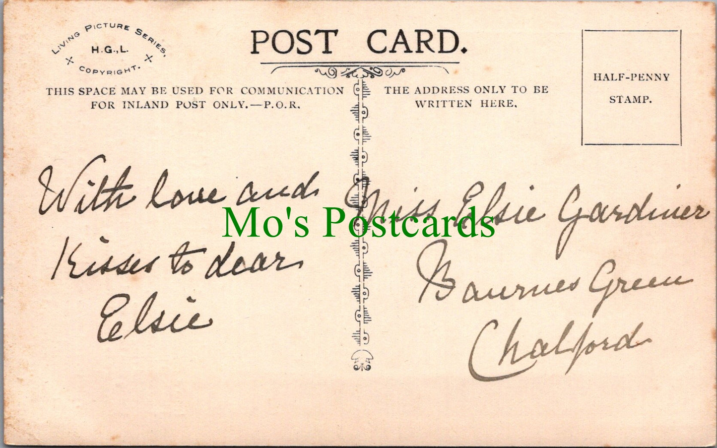 Literature Postcard, Give Me a Ticket To Heaven