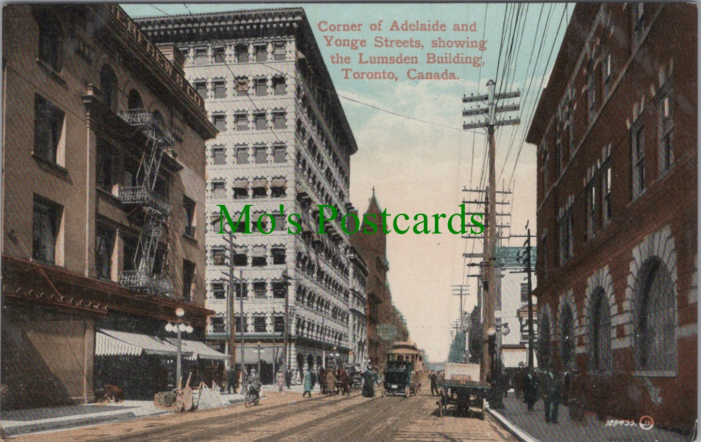 Canada Postcard - Corner of Adelaide and Yonge Streets, Toronto Ref.HP330