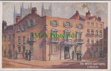 Load image into Gallery viewer, Lincolnshire Postcard - The White Hart Hotel, Lincoln Ref.HP410