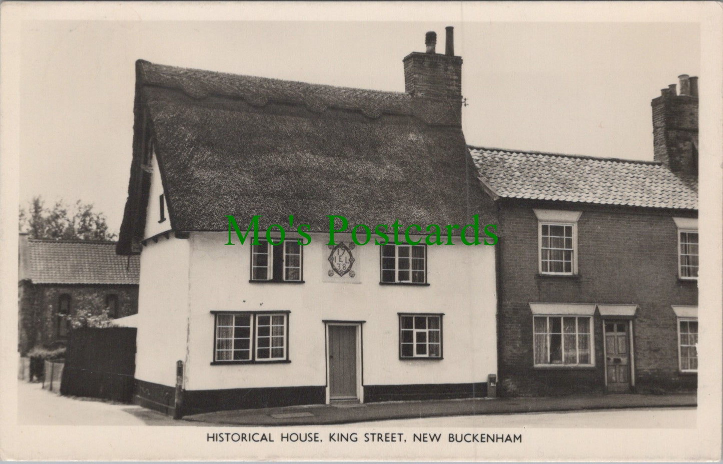 Norfolk Postcard - Historical House, King Street, New Buckenham Ref.HP461