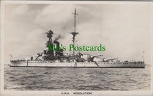 Load image into Gallery viewer, Military Shipping Postcard - H.M.S.Resolution Ref.HP462