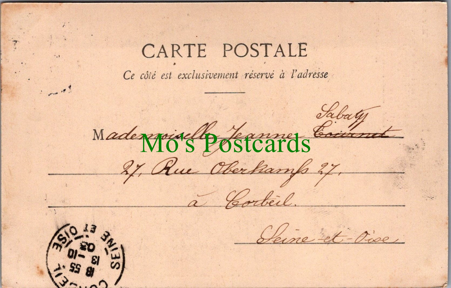 France Postcard - Les 4 Saisons - L'Hiver Ref.SW10091