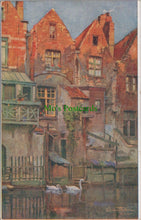 Load image into Gallery viewer, Belgium Postcard - Pont Des Baudets, Bruges, Artist Flori Van Acker Ref.SW10123