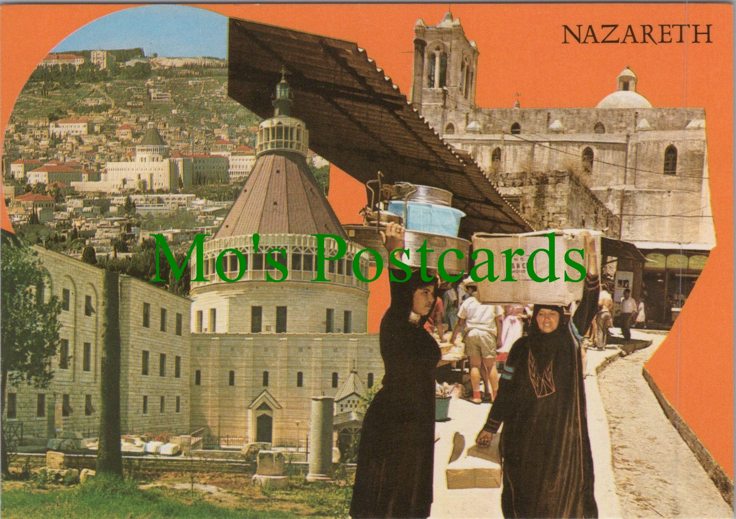 Israel Postcard - Views of Nazareth Ref.SW10184