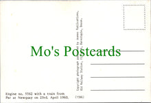 Load image into Gallery viewer, Railway Postcard - Engine No.5562 With a Train at Newquay, 1960 - Ref.SW10206