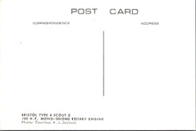 Load image into Gallery viewer, Isle of Man Postcard - Bristol Type 4 Scout D Aeroplane Ref.SW10044