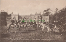 Load image into Gallery viewer, Warwickshire Postcard - Warwickshire Hounds at Shuckburgh HP606