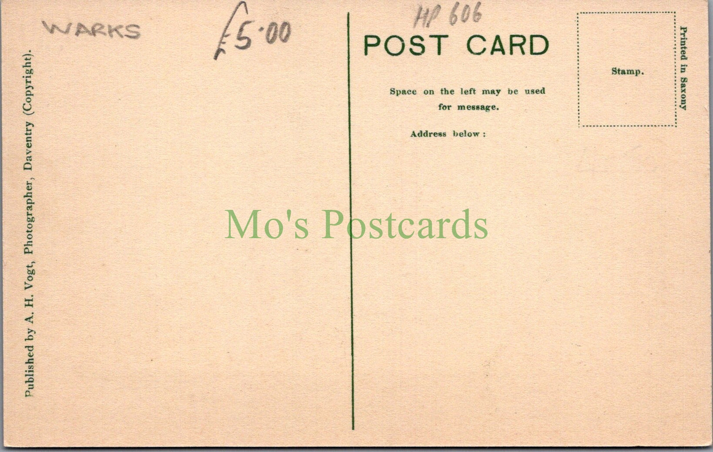 Warwickshire Postcard - Warwickshire Hounds at Shuckburgh HP606