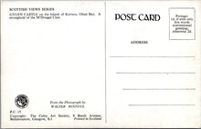 Load image into Gallery viewer, Scotland Postcard - Gylen Castle, Island of Kerrera, Oban Bay SW10732