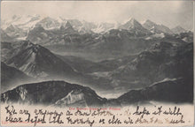 Load image into Gallery viewer, Switzerland Postcard - Die Berner - Alpen Vom Pilatus SW10790