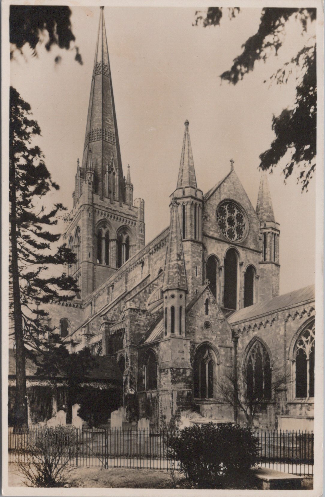 Sussex Postcard - Chichester Cathedral From The South East SW10814
