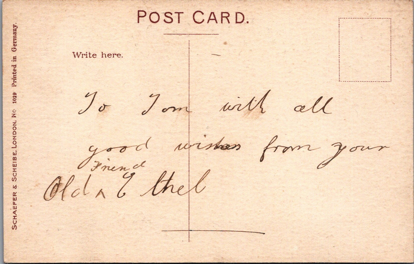 Xmas Greetings Postcard - A Joyful Christmas To You SW10830