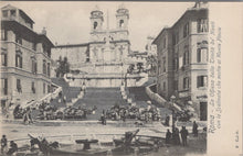 Load image into Gallery viewer, Italy Postcard - Roma / Rome, La Chiesa Della Trinita de' Monti SW10836