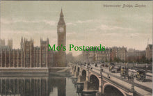 Load image into Gallery viewer, London Postcard - Westminster Bridge SW10489