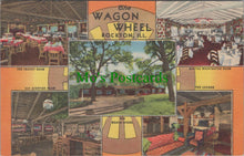 Load image into Gallery viewer, America Postcard - The Wagon Wheel, Rockton, Illinois SW10508