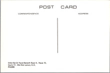 Load image into Gallery viewer, Archaeology Postcard - Infant Burial Beneath Room II, House 10 - SW10275