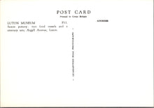 Load image into Gallery viewer, Luton Museum Postcard - Saxon Pottery, Two Food Vessels & Cinerary Urn SW10277