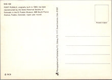 Load image into Gallery viewer, America Postcard - Colorado, Fort Pueblo SW10324