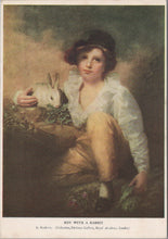 Load image into Gallery viewer, Art Postcard - Boy With a Rabbit, Sir Henry Raeburn SW10337
