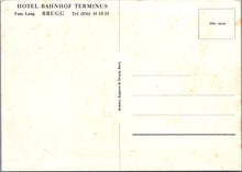 Load image into Gallery viewer, Switzerland Postcard - Hotel Bahnhof Terminus, Brugg SW10357