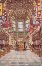 Load image into Gallery viewer, London Postcard - Westminster Abbey, Henry VII Chapel SW10887