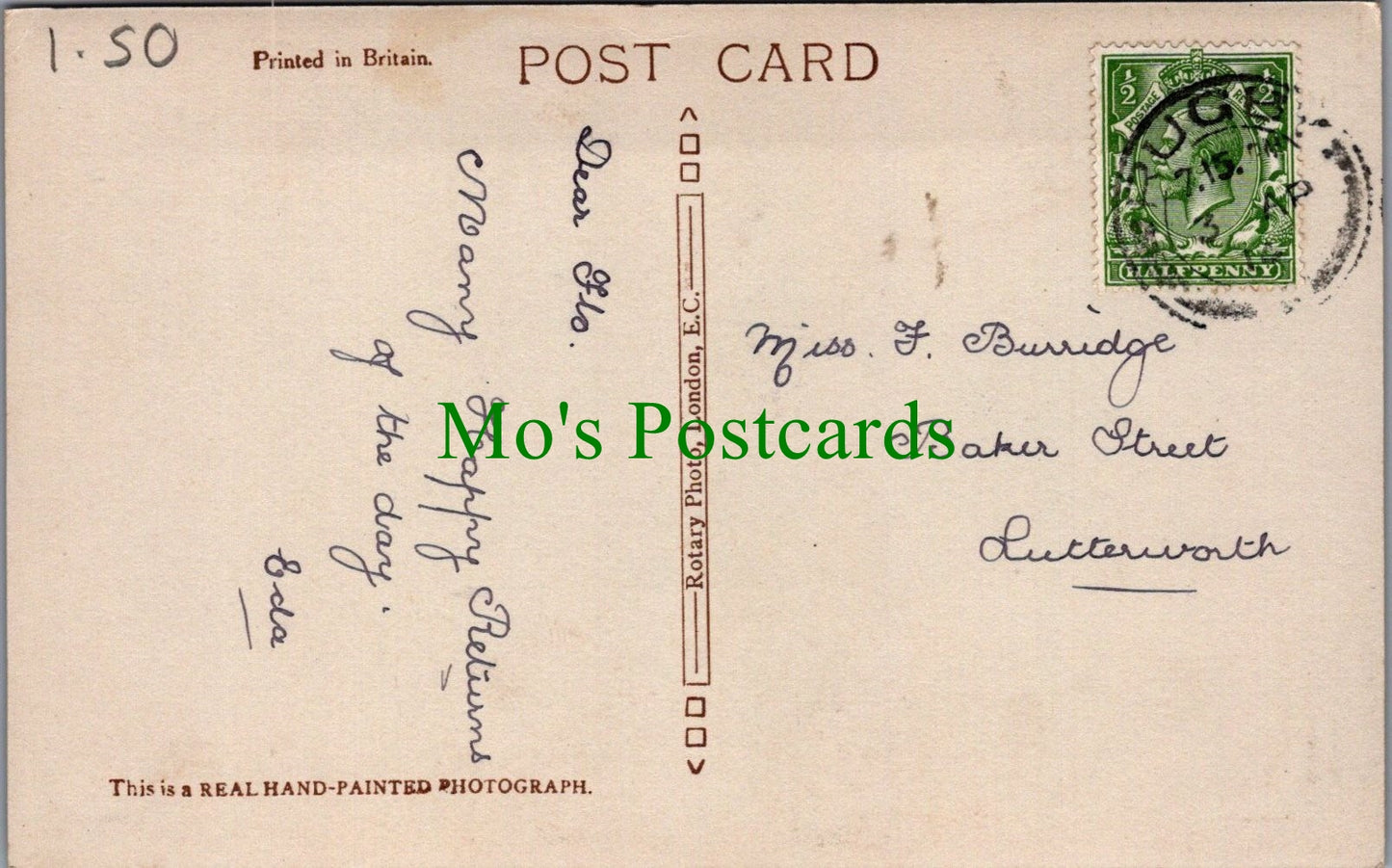 Greetings Postcard - A Very Bright and Happy Birthday SW10909