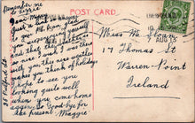 Load image into Gallery viewer, Children Postcard - Young Girl With Flowers SW10687