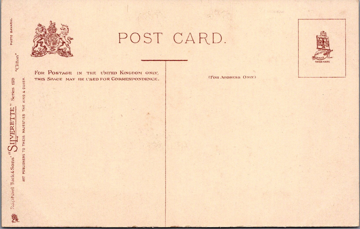 Bristol Postcard - Clifton Suspension Bridge SW10702
