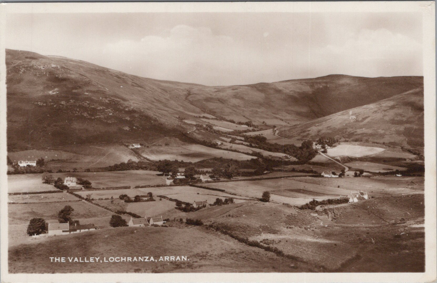 Scotland Postcard - The Valley, Lochranza, Arran SW10705