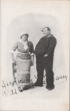 Load image into Gallery viewer, Theatrical Postcard - Two Theatre Characters or Entertainers? SW10715