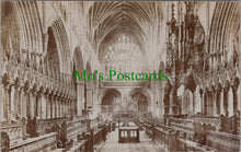 Load image into Gallery viewer, Devon Postcard - Exeter Cathedral, Choir East SW10391