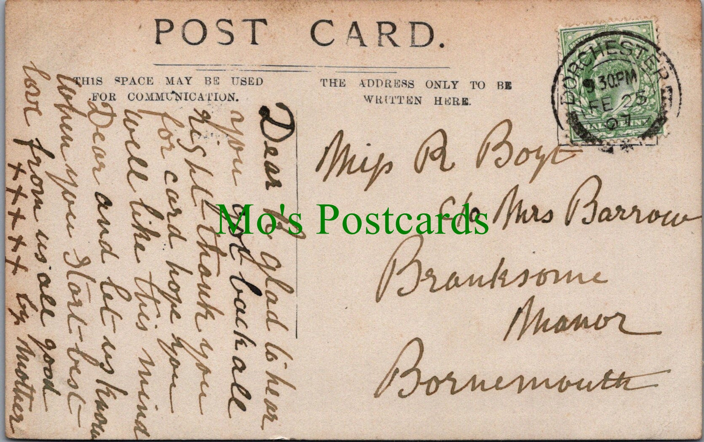 Dorset Postcard - (Blagdon Monument), The Hardy Monument SW10453