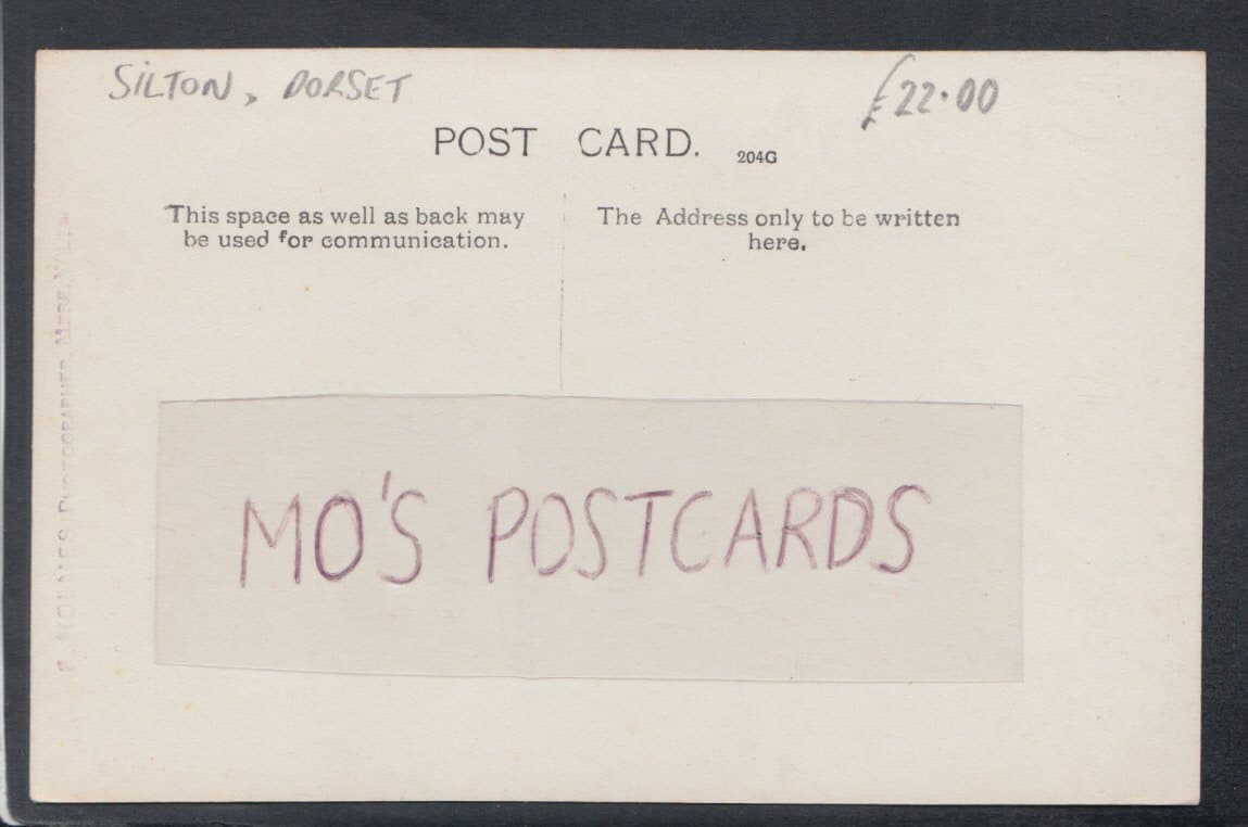 Dorset Postcard - Silton Village - Mo’s Postcards