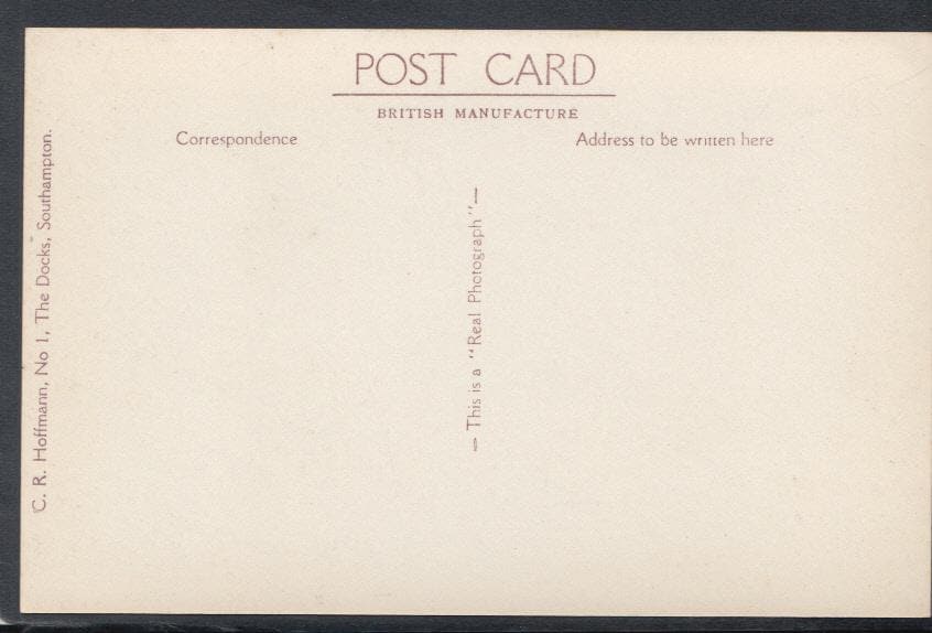 Shipping Postcard - Cunard White Star Line "Mauretania" - Tourist Dining Saloon - Mo’s Postcards