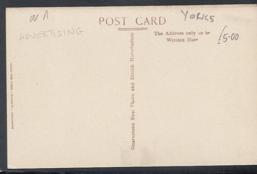 Advertising Postcard - Non-Slip Stone Co, Halifax - Avenue Wesleyan Church, Middlesborough - Mo’s Postcards
