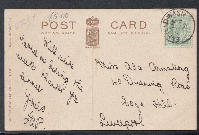 Essex Postcard - High Bridge Street, Waltham Abbey - Mo’s Postcards
