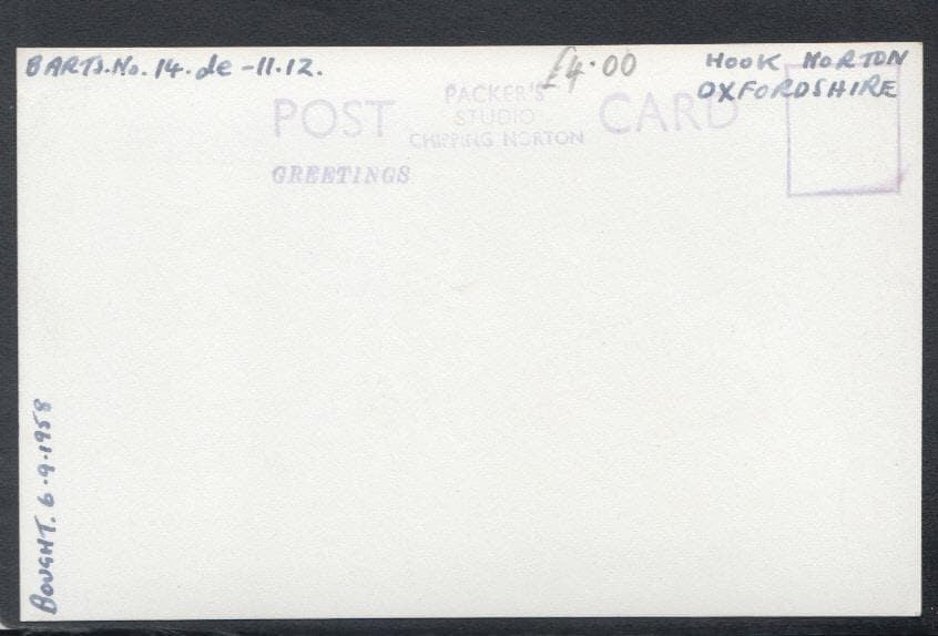 Oxfordshire Postcard - Hook Norton Village - Mo’s Postcards