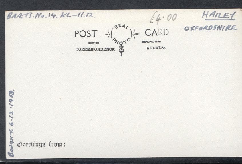 Oxfordshire Postcard - Hailey Village - Mo’s Postcards