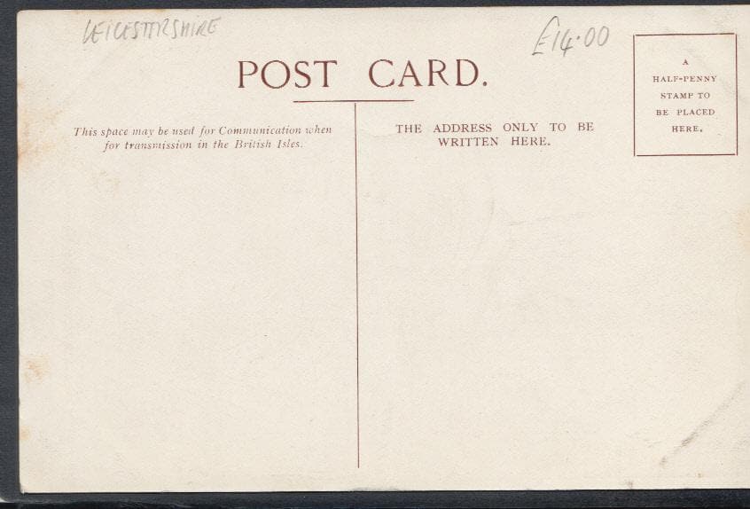 Leicestershire Postcard - Last Leicester Fair, May 1904 - Mo’s Postcards