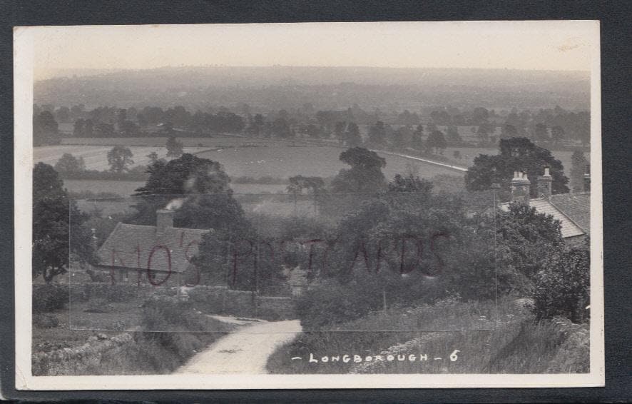 Gloucestershire Postcard - View of Longborough, 1935 - Mo’s Postcards