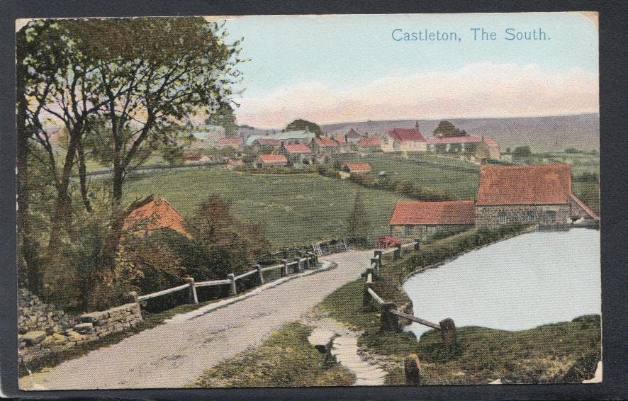 Derbyshire Postcard - Castleton, The South, 1932 - Mo’s Postcards