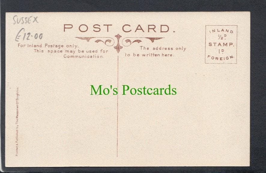 Sussex Postcard - Vanguard Motor Accident, Handcross, July 12th 1906 - Mo’s Postcards