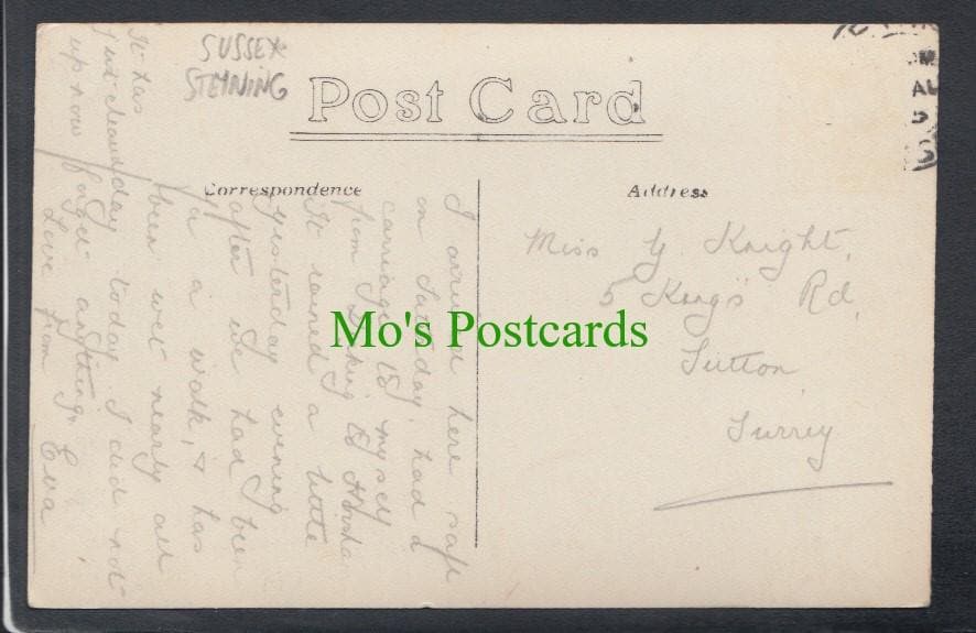 Sussex Postcard - Steyning - "In An Old Fashioned Town" - Mo’s Postcards