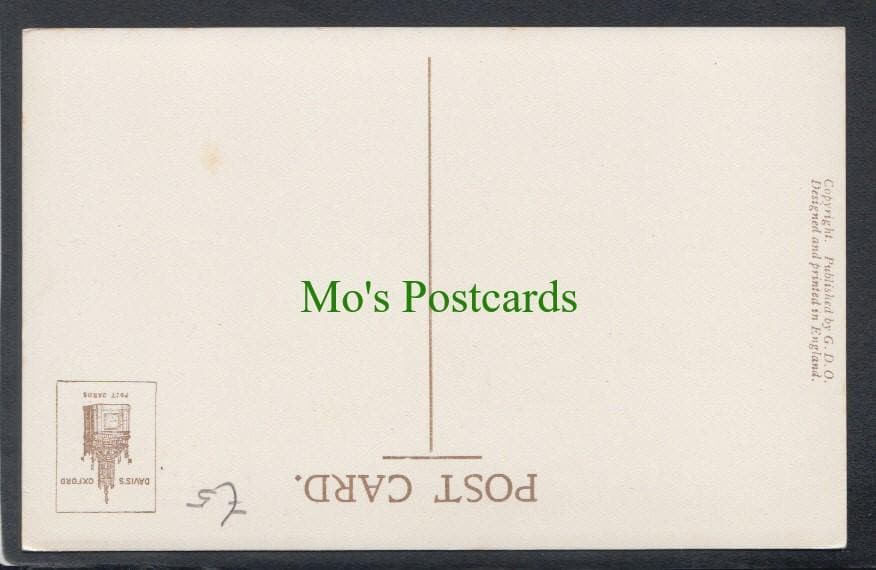 Education Postcard - Cambridge University Robes - Trinity College Undergraduate - Mo’s Postcards