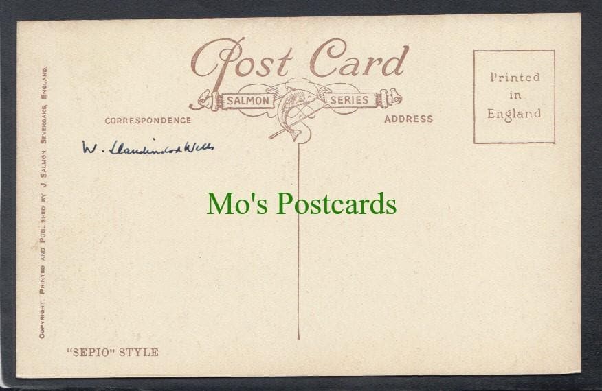 Wales Postcard - Shaky Bridge, River Ithon, Llandrindod Wells - Mo’s Postcards