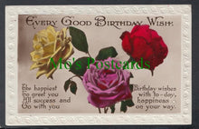 Load image into Gallery viewer, Greetings - Every Good Birthday Wish - Roses