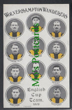 Load image into Gallery viewer, Sports Postcard - Wolverhampton Wanderers Football Club